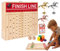 Tyinerc Gesellschaftsspiel Pferderennen, Gesellschaftsspiel für Pferderennen – Weihnachtsspiele in der Familie | Gesellschaftsspiel aus Holz für Pferderennen, Herausforderungsspielzeug, Familie