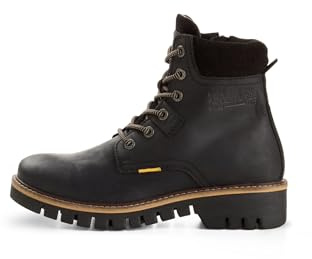 camel active Damen Schnürstiefel mit Profilsohle