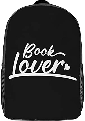 Leichter Schule Rucksack Nerd-Buchliebhaber Wanderrucksack wasserdichte Backpack Für Job, Camping, Geschenk, 42X32X14Cm
