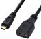 CY Micro HDMI 1.4 macho tipo d a tipo C Mini HDMI 1,4 hembra Cable de extensión para PC portátil HDTV 10 cm