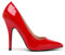 Gizelle Women Stiletto High Heel Pointed Pumps Ladies Party Clubbing Work Court Shoes Size 3-12 (7 UK, Red Patent)
