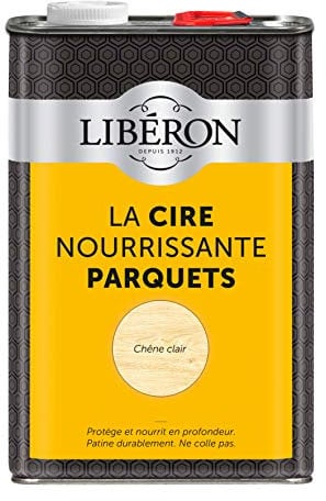 Libéron Cire nourrissante parquet, Chêne Clair, 5L