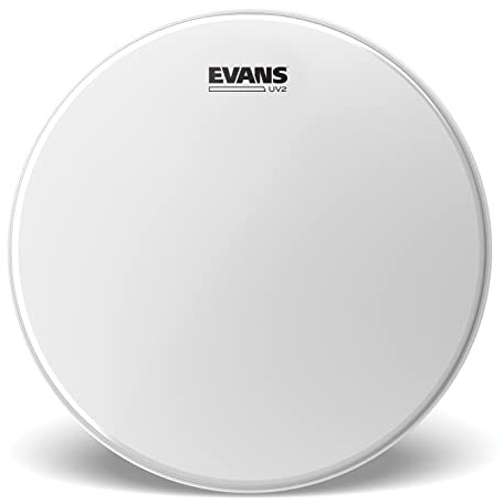 Evans Drum Heads - UV2 Coated Tom Drumhead, 18 Inch | Evans UV2 Coated heads deliver warm tone, two-ply durability, controlled response and UV-cured coating that lasts.