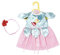 Dolly Moda Feenkleid, rosa Puppenkleid im Feen-Look mit Haarreif für 39-46 cm große Puppen, 871072 Zapf Creation
