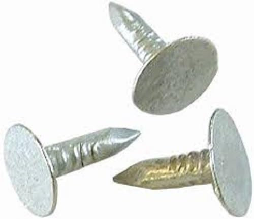 Felt Nails Clout Extra Large Head 20mm Galv Shed Playhouse Roof Hutch (50)