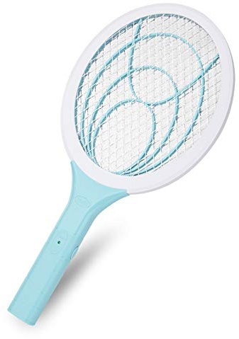 mafiti Electric Fly Swatter, Fly Killer Bug Zapper Racket for Indoor and Outdoor Pest Control, 2AA Batteries not Included