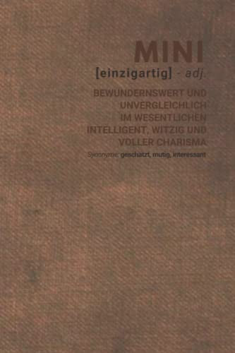 Mini (einzigartig) bewundernswert: inkl. Kalender 2021/2022 | Das perfekte Geschenk | personalisiert mit dem Namen Mini | Geschenkidee | Geschenke | Name