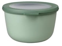 Mepal - Bol multi-usage Cirqula - Nordic sage - capacité 1000 ml - couvercle amovible - incassable - étanche – stockage au congélateur, stockage à froid – passe au lave-vaisselle