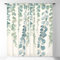 DONGSHAN Gardinen Blickdicht Eukalyptus - Verdunkelungsvorhang Thermogardine mit Ösen - Verdunklung Schlaufengardinen für Wohnzimmer Schlafzimmer Kinderzimmer 2er Set 160x100 cm(HxB)