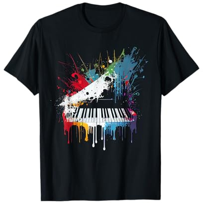 Piano Design Klavier Geschenk für Pianisten T-Shirt