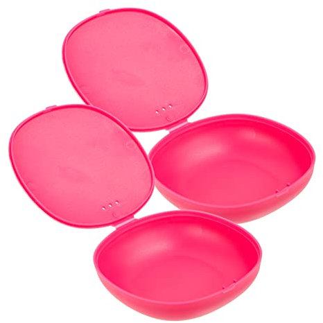 GLEAVI 2 Stücke Box Aufbewahrungsbox Reisebehälter Silikon Becherhalter Schnullerbehälter Menstruationswäsche Fall Periode Tasse Sterilisator Menstruationstragebecher Schnullerbox