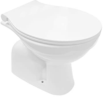 Belvit WC sur pied avec fonction taharet/bidet sortie verticale + couvercle Softclose