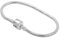 Pulsera plata mujer con cadena de serpiente - Serpento es una pulsera charms plata de 17,5cm en la que llevar tus encantos favoritos - Se envía en una caja de regalo