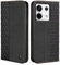 CXTCASE Funda Xiaomi Redmi Note 13 Pro 5G, Funda Tapa Libro Movil Carcasa PU Cuero para Xiaomi Redmi Note 13 Pro 5G, Tipo Libro Flip Wallet Case, Negro