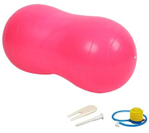 Rurunklee Gymnastikball Erdnussball Therapie/Physio Rolle Ball Fitnessball Doppelball Yoga Pilates Eggball Eierball Peanut Ball Sitzball Trainingsball Gymnastik Ball