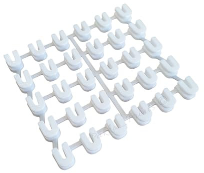 Lot de 30 inserts anti-vibrations compacts universels en caoutchouc TPU pour radiateur