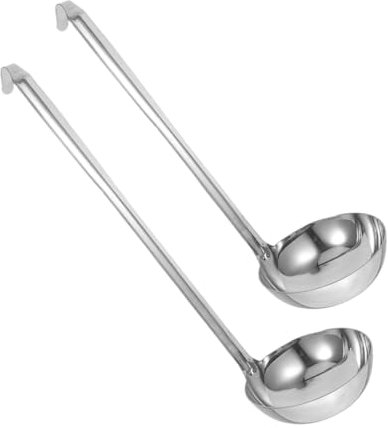 CLISPEED 5 6 Zoll Saucenkellen-löffel-set Suppenkelle Aus Edelstahl Zum Kochen Begießen Und Servieren Elegantes Küchenzubehör