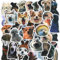 Wanmu 100 Stück Lustige Meme Sticker Set, Lustige Hundememe Aufkleber, wasserdichte Vinyl Welpenaufkleber für Wasserflaschen Laptops Gepäck Skateboards, Partyzubehör
