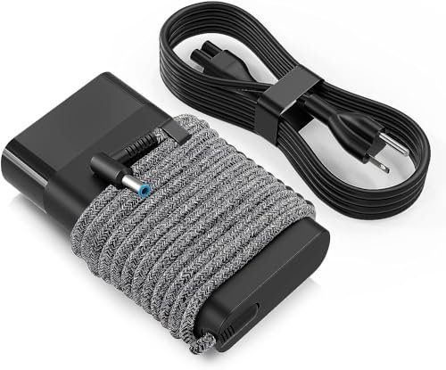 65W Laptop Charger Compatible for HP Envy x360, Spectre x360 13-4193nr 15-ap001nx 15t-ap000, ProBook X360 11 450 650 640 G1 G2 G3 G4 G5 G6 G7,Power Supply Cord