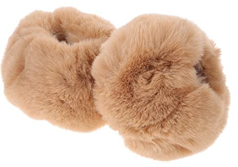 Healvian Warme Winter Pelz Arm Wärmer Damen Armband Handschuh Pelz Handgelenk Manschetten Elastisch Verstellbar