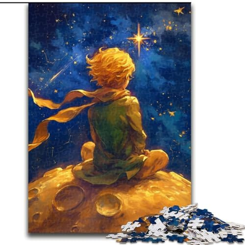 1000-teiliges Puzzle „Nachthimmel“ – Der Kleine Prinz – 26x38cm Familie und Freunde – geeignet für Kinder ab 14 Jahren