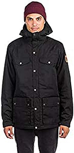 Fjällräven Greenland Winter Jacket M Freizeitjacke modisch Herren schwarz schwarz