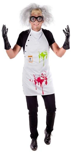 Fun Shack Unisex Verrückter Wissenschaftler Costumes, Einheitsgröße