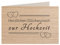 Holzgrußkarte - Hochzeitskarte - 100% handmade in Österreich - Postkarte Glückwunschkarte Geschenkkarte Grußkarte Klappkarte Karte Einladung, Motiv:HERZLICHEN GLÜCKWUNSCH ZUR HOCHZEIT Eiche