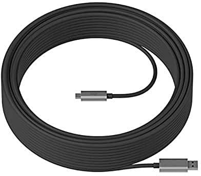 Logitech (10m) Extended-Length SuperSpeed USB 3.1Gen 2 10Gbps Cable (Graphite)