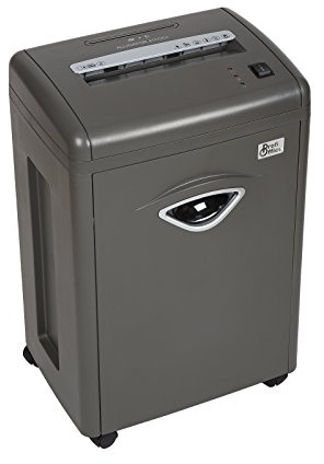 ProfiOffice Alligator 411CC+ Aktenvernichter, 11 Blatt | CD/DVD, 10 Min Dauerbetrieb, extra CD Slot, P-3 Sicherheit, 22 L Behälter