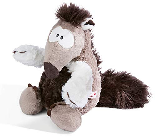 NICI Kuscheltier Anita, Ameisenbär Plüschtier für Mädchen, Jungen & Babys, Flauschiges Stofftier zum Spielen, Sammeln & Kuscheln, Süßes Schmusetier ab 12 Monaten I 45239, grau/weiß, 20 cm