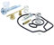 Vergaser Reparatur Satz für Dellorto PHVA 12mm 14mm 17,5mm, 12-teilig Vergaserreparatursatz Piaggio Aprilia Gilera Yamaha