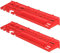 Prosperplast Étagère à outils – Porte-outils pour système de rangement – Rouge, plastique, montage mural, étagère suspendue, garage, outils, organisation de garage