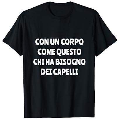 T-Shirt Calvi con Stile Maglietta