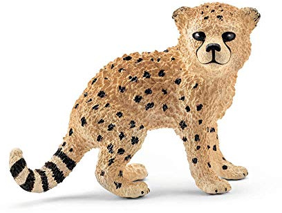 Schleich - Wild Life 14747 Gepard Baby-Figur, Mehrfarbig