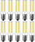 RANBOO E14 9W Energiesparlampe/ersetzt 75 Watt Halogenlampen / 750 Lumen/Kaltweiß 6000K / 220-240V AC / E14 LED 9W Maiskolben/Nicht Dimmbar / 10er-Pack