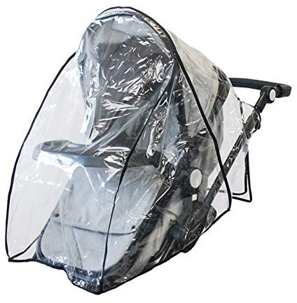 Pixini Regenplane, passend für alle Pixini Kinderwagen, Wasserfest, PVC, Farblos