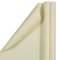 JAM PAPER Geschenkpapier, mattes Geschenkpapier, 1,5 m², matt, elfenbeinfarben, 2 Rollen