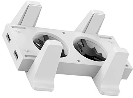Jxjamp Soporte Vertical para Consola Xbox Series S con Ventilador de enfriamiento 3 Modos de rotación