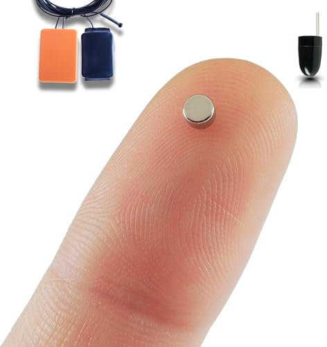 PingaOculto Spion Kopfhörer für Prüfung GSM Mini Unsichtbare für SIM-Karte mit Mikrofon - Ohrhörer Kabellos Headset für Spicker ( Nano V6 + Vip Pro UltraMini)
