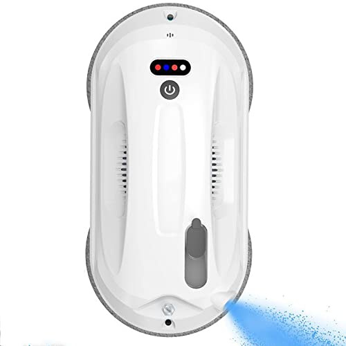 SHENGSHIYU Side Magnetic Window Cleaner Ultra-Strong Both Side Glass Surface Cleaning Brush Wiper Tools,Automatic Remote Magnetic Cleaner,Cleaner Robot,White