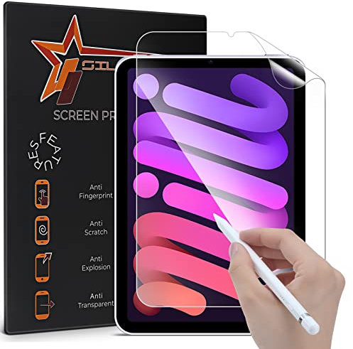 SILCOSTAR Pellicola protettiva per lo schermo-Disegno e scrittura- Per iPad Mini 2021 (8,3 pollici) -Ultra HD Clear Paper Protector Guard Cover per Apple iPad Mini 6 (2021) Mini 6a generazione