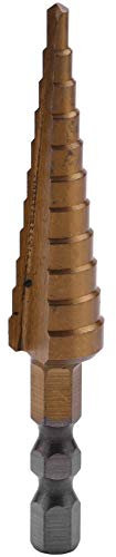 Josenidny 1/4 Sechskantschaft Hss Schnellarbeitsstahl Titanbeschichteter Stufenbohrer 3-13Mm