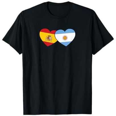 Patrimonio argentino España Bandera Bandera Argentina Camiseta