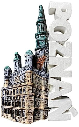 Kühlschrankmagnet Posen, Polen, Reise-Souvenir, 3D-Kühlschrankdekoration, Magnetaufkleber, Bastel-Kollektion