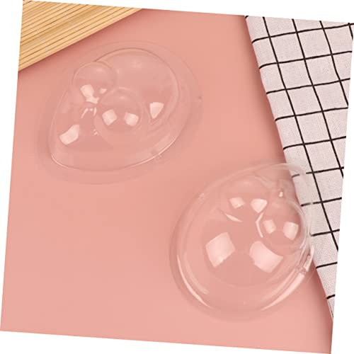 ibasenice 5 Stk Mini-plüschtierpuppenhülle Mini-silikonformen Babi-puppenhülle Loli-puppen-gesichtsmaske Mini-spielzeug-maske Puppenherstellung Hedband Bastelpuppe Tonform Zubehör Staubdicht