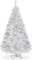 SOARS 150/180/210/240cm Árbol de Navidad de Color Blanco, Agujas de PVC Premium, Árbol de Abeto Artificial, Sin Encender, 350/650/950/1138 Puntas de Ramas, Decoración de Ambiente Navideño (240cm)