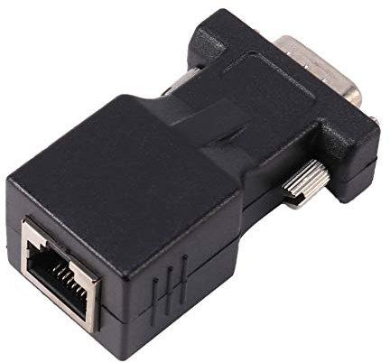 Niniang Vga Extensore A LAN Cat5 Cat6 RJ45 Adattatore di Rete