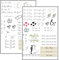 MilaBoo® Kerzentattoos Hochzeit I DIY Aufkleber für besondere Anlässe, einfache Anwendung, vielseitig einsetzbar (Hochzeit)