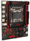 Topiky Carte Mère de Jeu, Carte Mère LGA 2011 V3 Micro ATX, Carte Mère D'ordinateur X99 avec Carte LAN Gigabit RTL8111G 4 Canaux DDR4 Double Emplacements M.2 Prend en 5ème